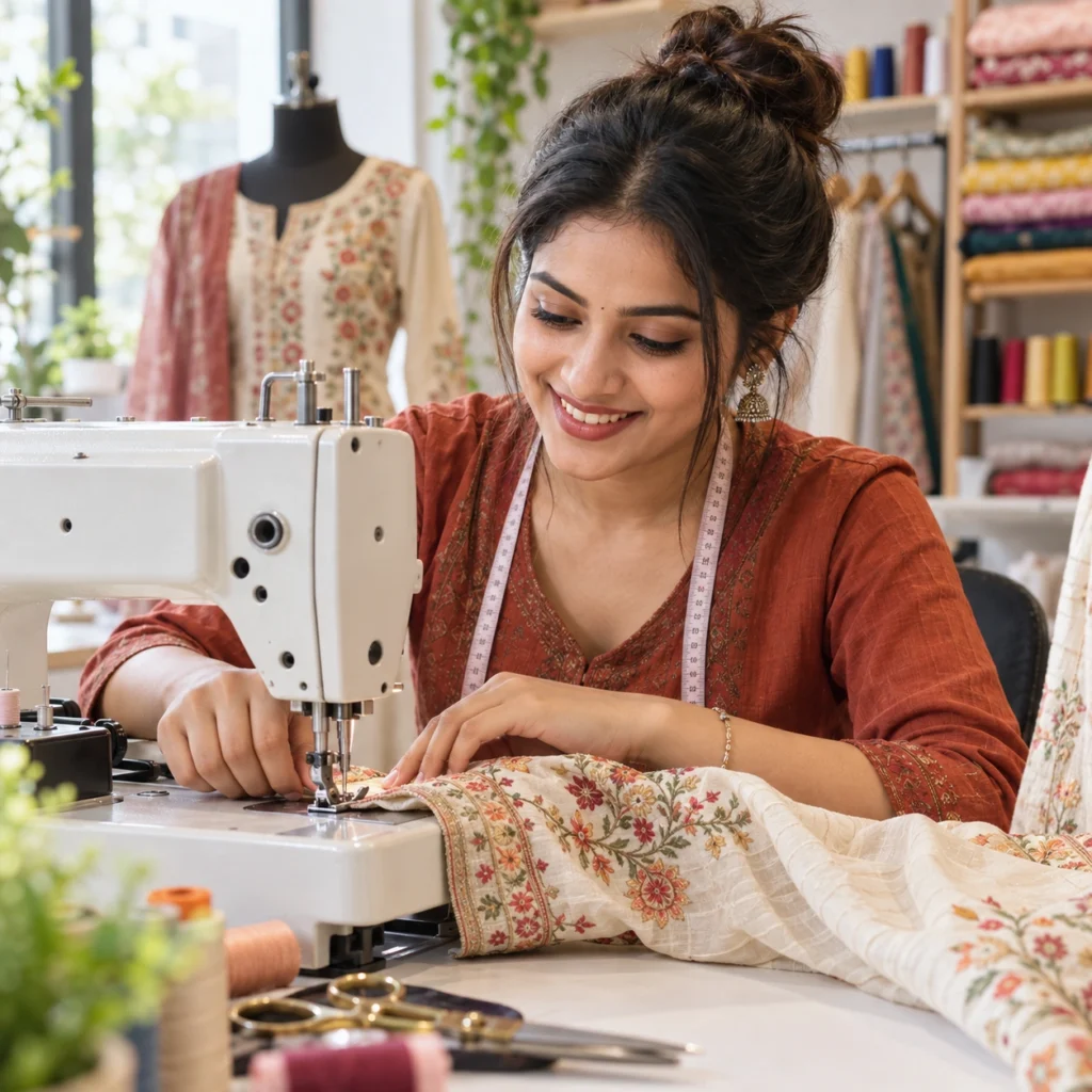 indian-female-tailor
